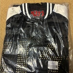 Brand new KISS 50th Anniversary studded logo Jacket L